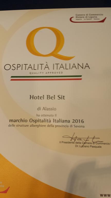 Hotel Bel Sit Alassio Ngoại thất bức ảnh